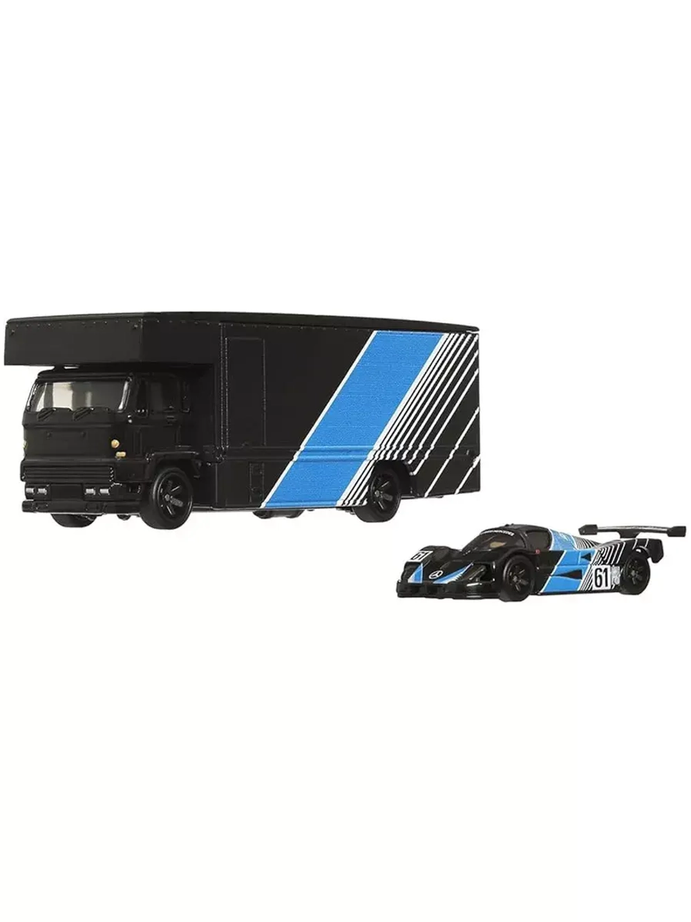 Набор Хот Вилс Premium Sauber-Mercedes и Fleet Flyer HRV41