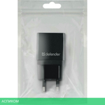 Сетевое зарядное устройство Defender EPA-10 Black (83572)