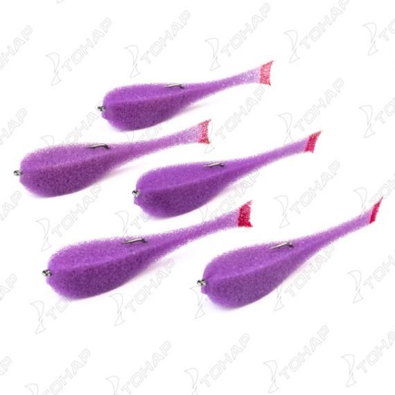 Рыбка поролоновая оснащенная на офсет.кр. 12см ф 13 (HS-120-13) Helios