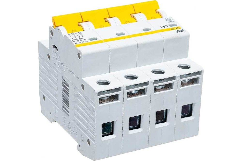 Автоматический выключатель ВА47-29 4Р 50А 4,5кА С IEK