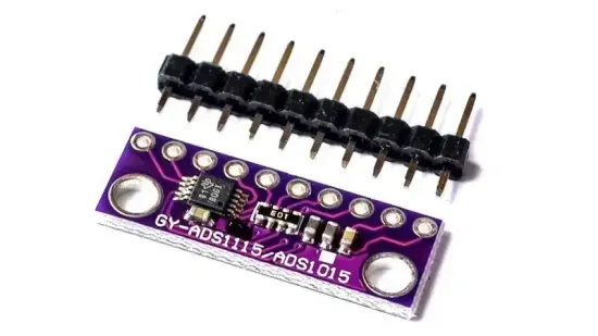 ADS1115 16-битный АЦП, 4-канальный модуль с регулируемым усилением