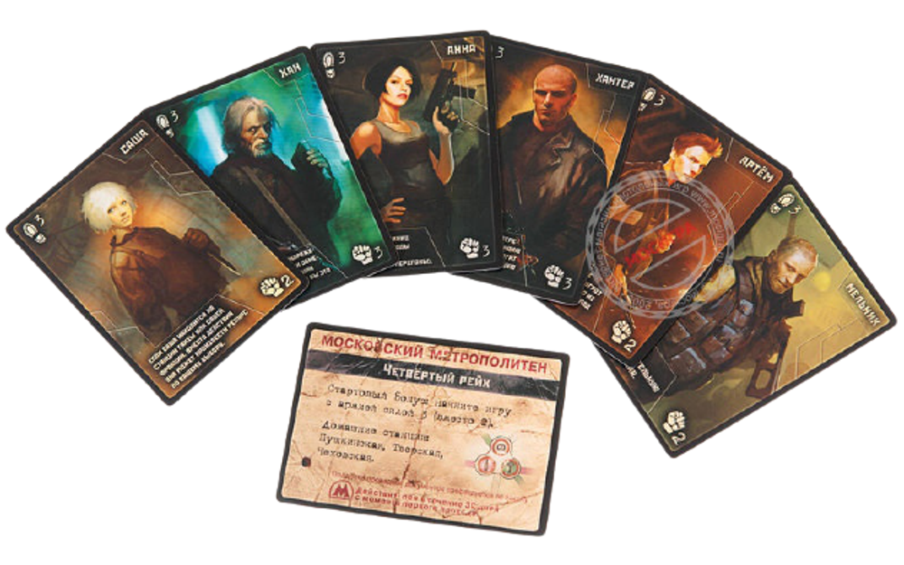 Настольная игра Метро 2033