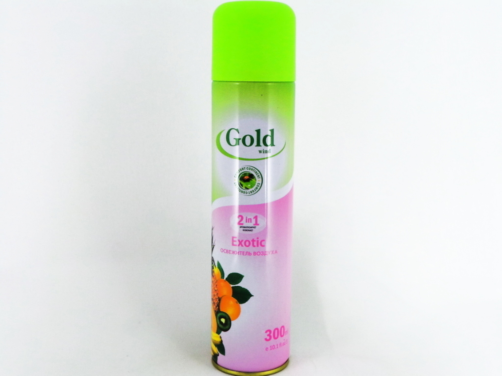 Освежитель воздуха аэрозоль Gold Wind Exotic (Экзотик), 300 мл