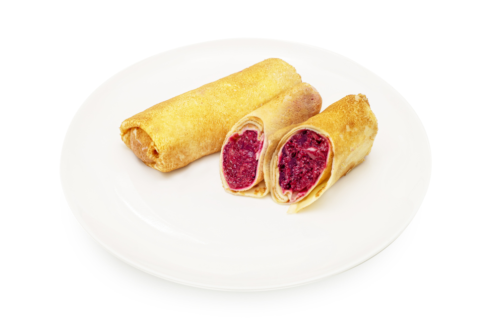 Блины с вишней 180 гр