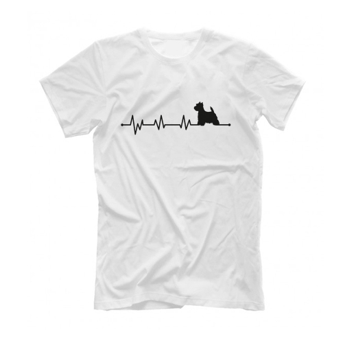 Футболка "Вестхайленд - сердечный ритм"