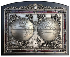 Панно "Карта Мира" малое