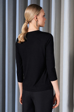 22960 Джемпер женский (черный)