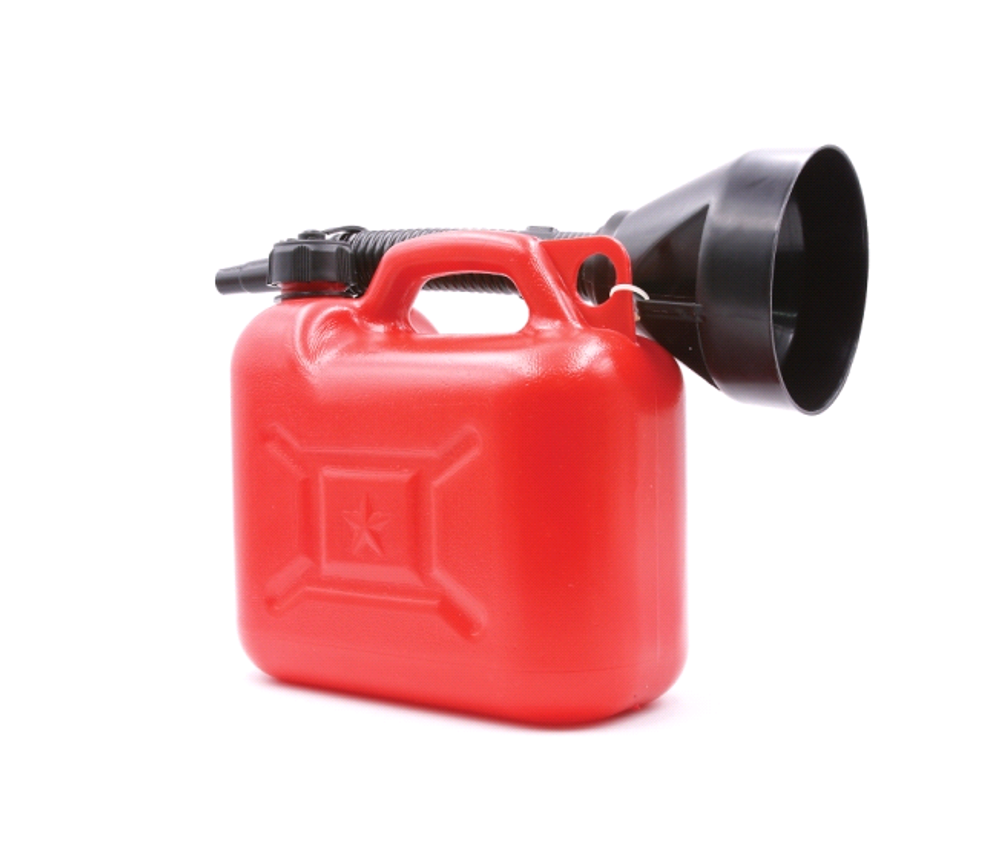 Канистра для топлива Звезда 20 л (пластик) с заливным устройством