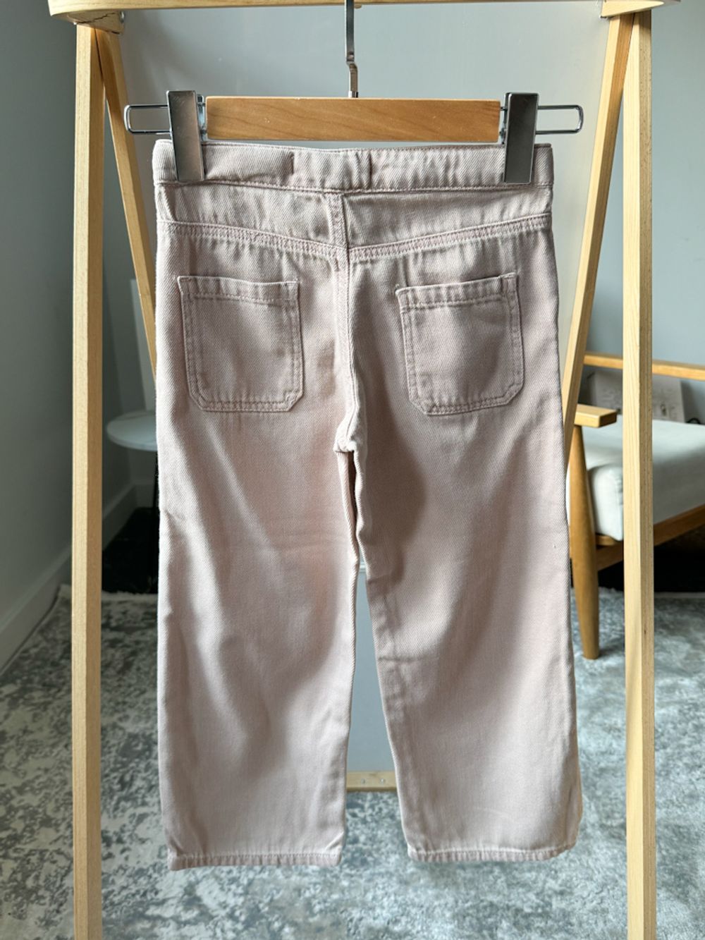 Хлопковые брюки Zara, 122