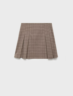 Мини-юбка в складку