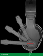 Наушники Defender Gaming Cujo Black/Red (64505)