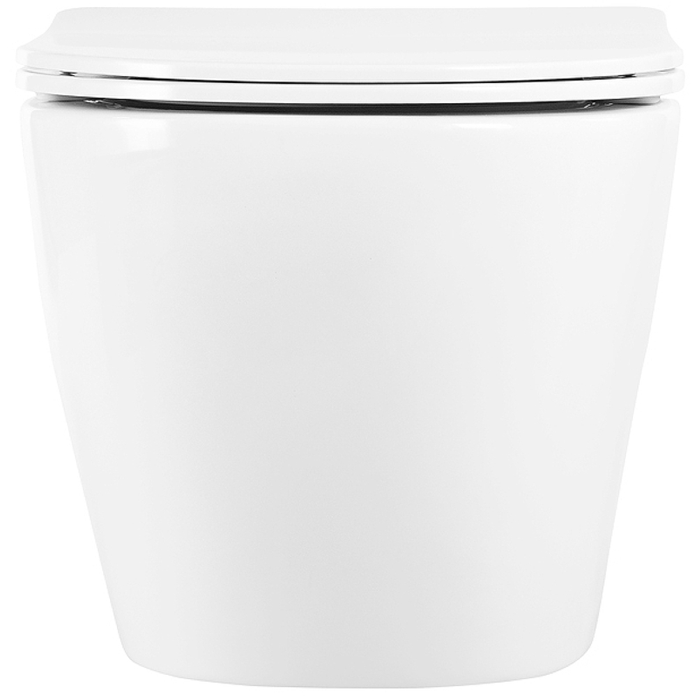 Комплект унитаза с инсталляцией BelBagno Uno BB3105CHR/SC/BB002-80/BB014-SR-BIANCO с сиденьем Микролифт и Белой клавишей смыва
