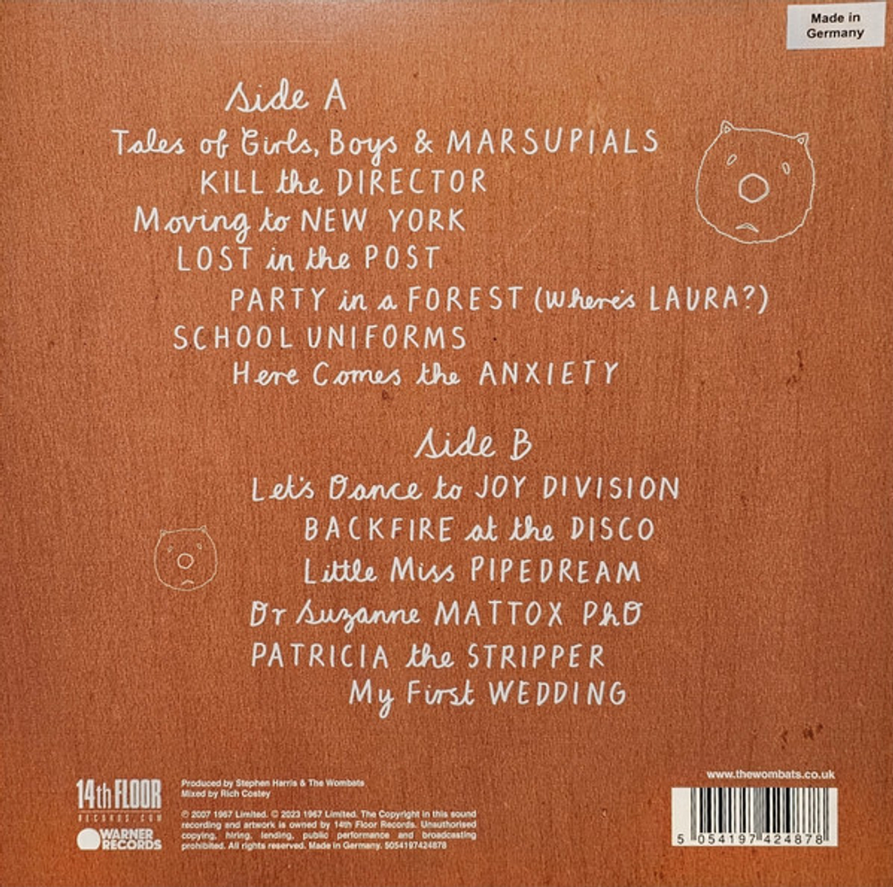 The Wombats / A Guide To Love, Loss & Desperation (Coloured Vinyl)(LP)