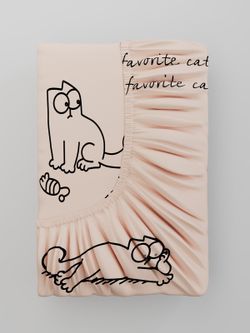 Постельное белье перкаль Сказка "Каприче" семейное Наволочка 50х70 см 2 шт Простынь на резинке 160x200 см Пододеяльник 145x215 см 2шт