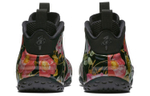 Nike Foamposite One Floral Blisters Help Retro Basketball Shoes in Black