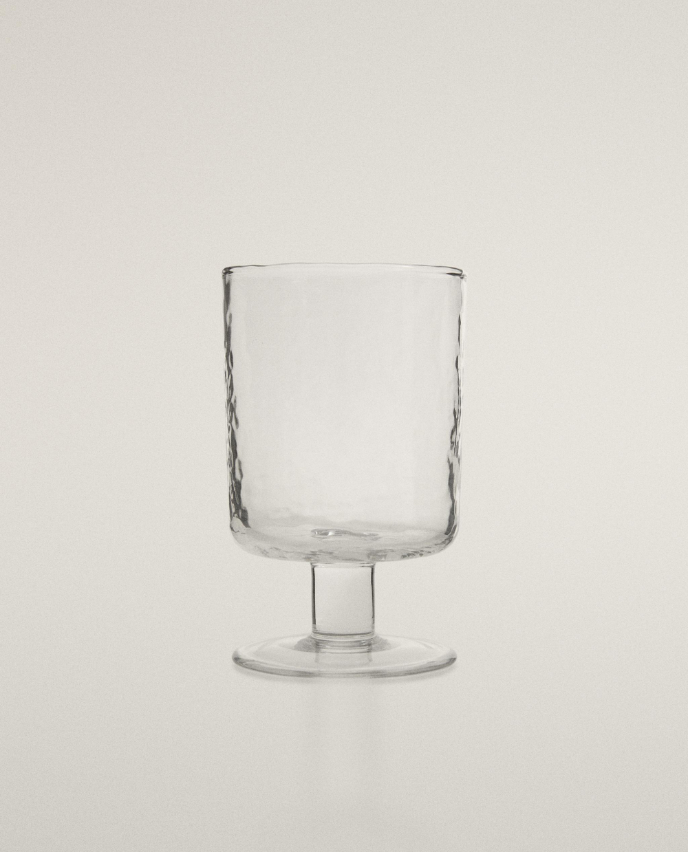 Zara Home бокал из стекла, цвет прозрачный, 13 см · 0211/409