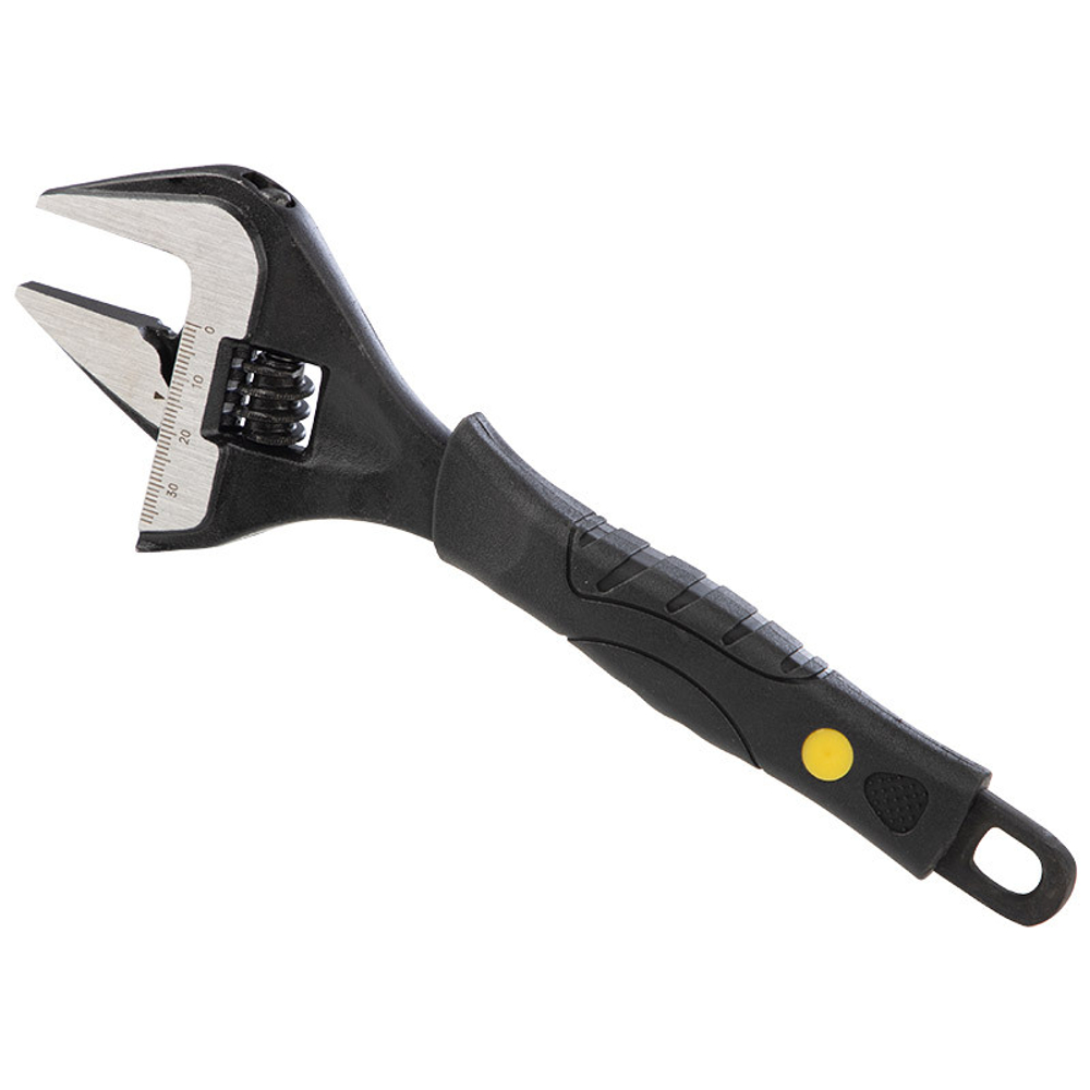 Ключ разводной с тонкими губками и шкалой, 38 мм. 107064-SK