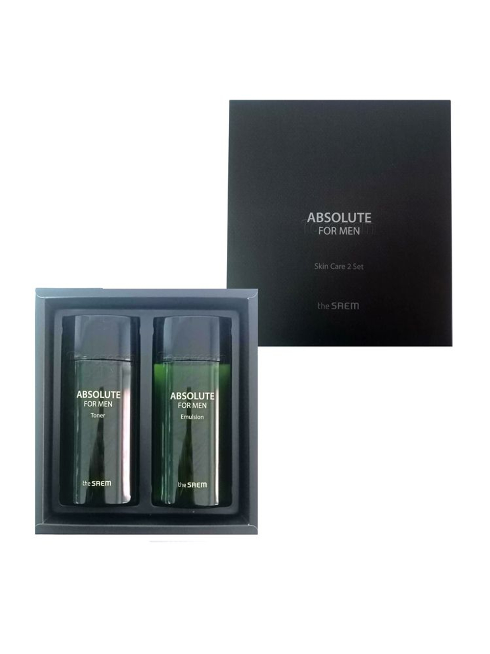THE SAEM Мужской набор увлажняющих средств для лица Absolute for Men Skin Care 2 Set