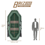 Лодка ПВХ Тонар Бриз 260 -