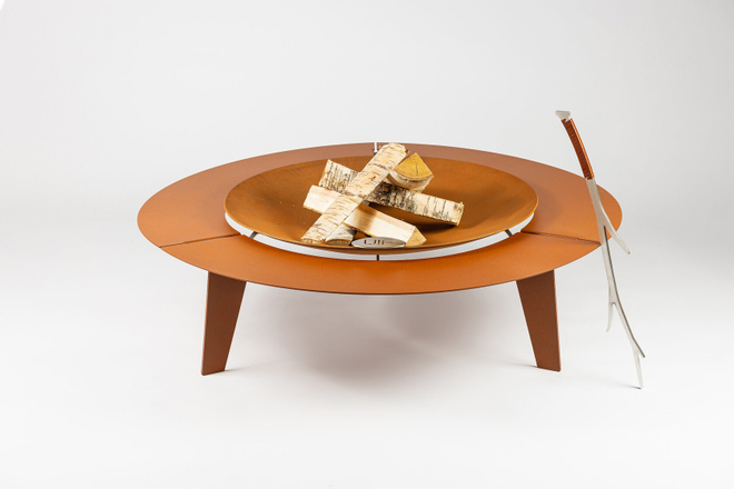 Чаша для костра Up!Flame STEEL CUP 1000 UNIQ oxi