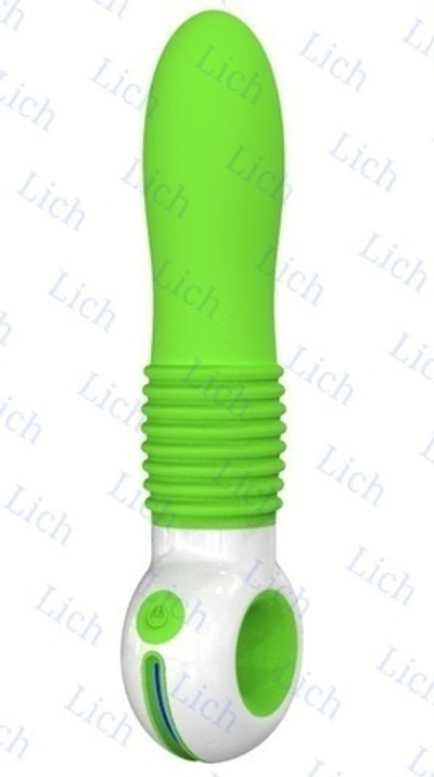 Вибратор O-zone зелено-белый