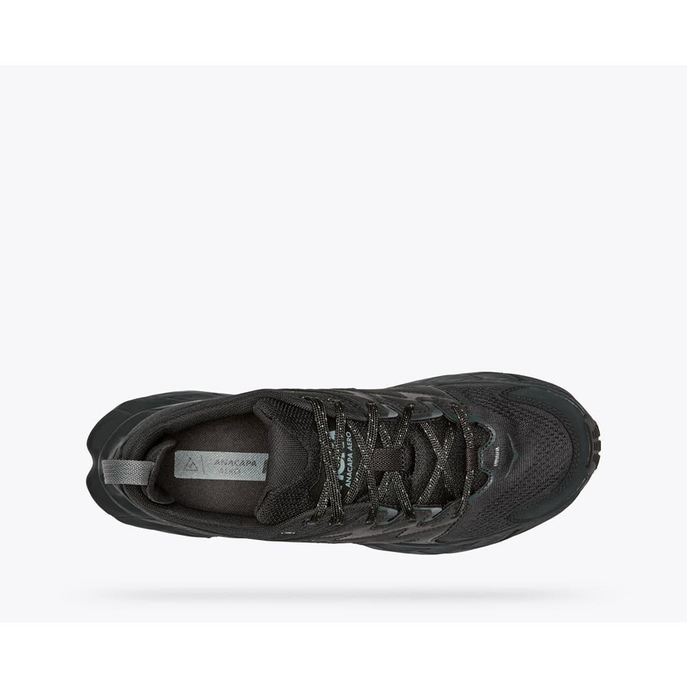 Кроссовки мужские HOKA M ANACAPA BREEZE LOW  Black / Black