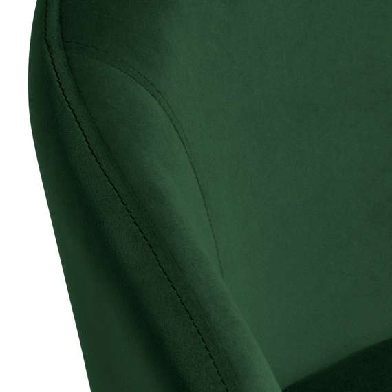 Стул Lime, зеленый микровелюр с золотыми ножками