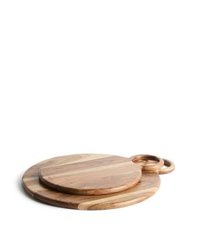 Сервировочная доска Dalme из акации, диаметр 35,5 см