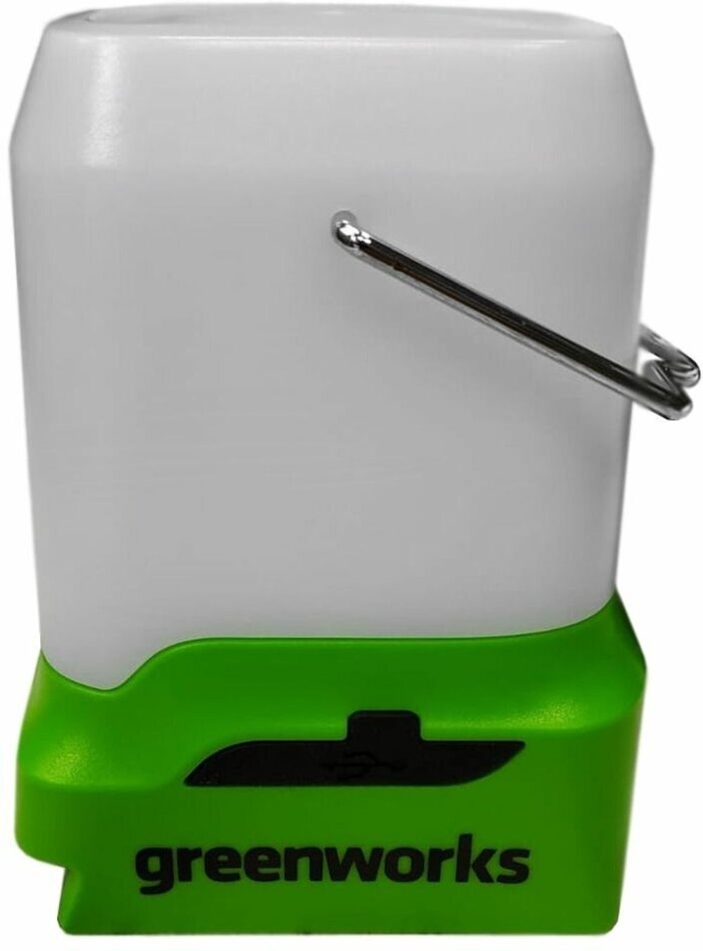 Фонарь аккум. GREENWORKS G24LA500 24В,500/300/100лм,два USB порта,без АКБ и ЗУ (3501007)