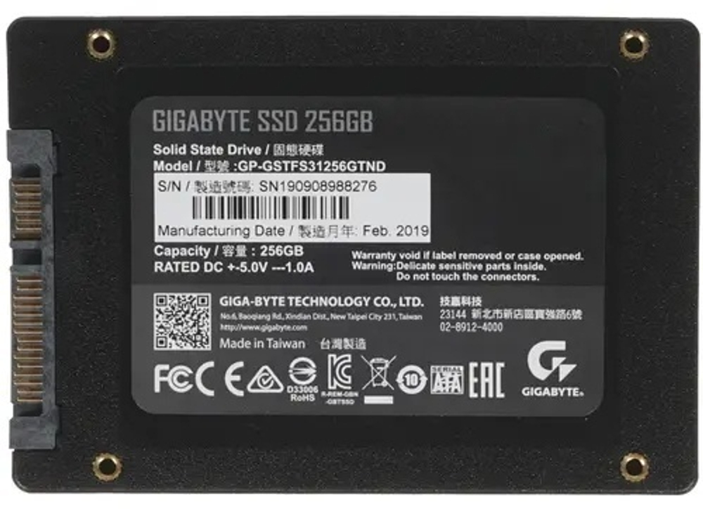 SSD GIGABYTE GP-GSTFS31256GTND 256 ГБ