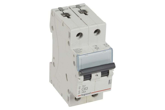 Автоматический выключатель C63A 2П 6000/10kA Tx3 Legrand
