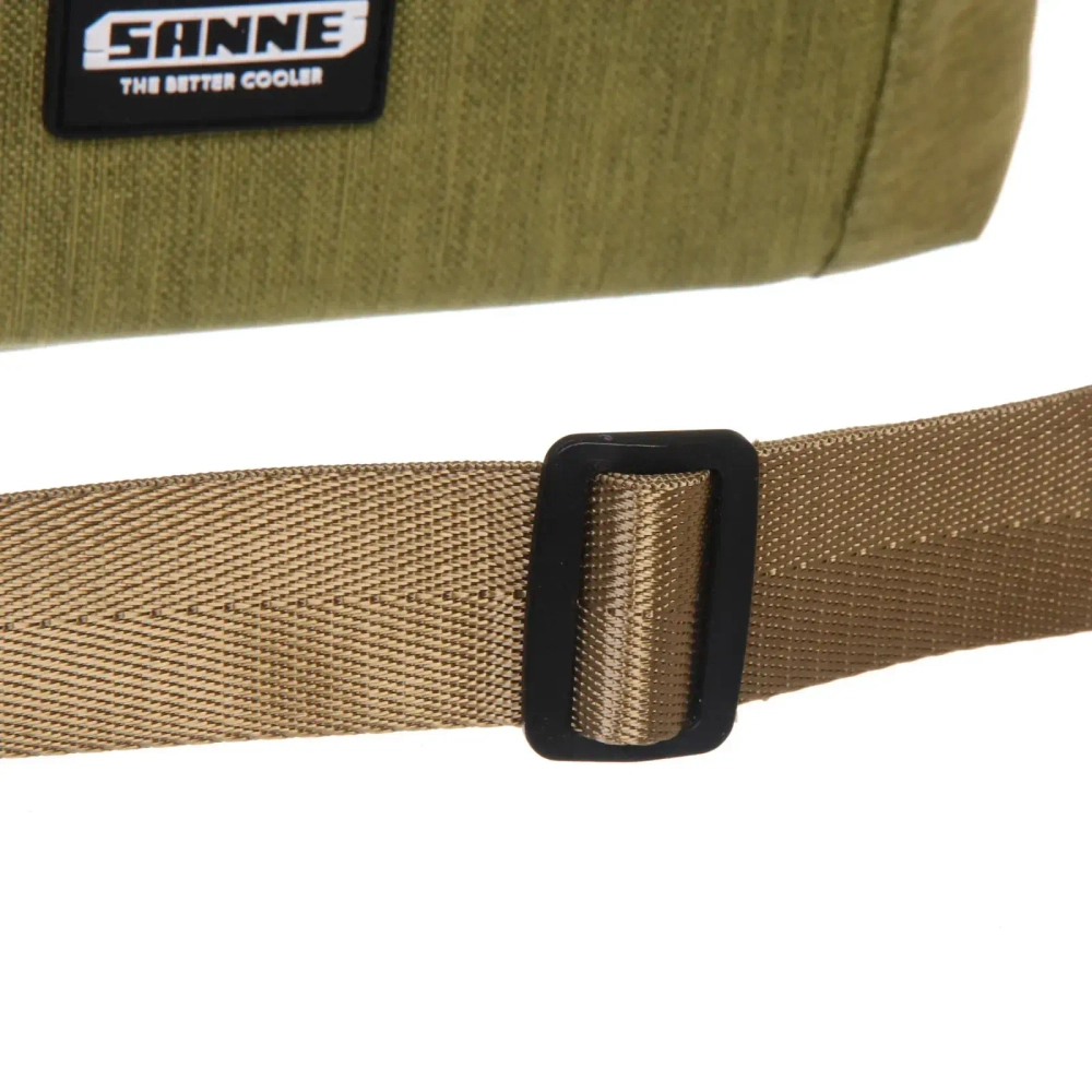 Термосумка 11 л, 27,5*15*26 см, Sanne зелёная