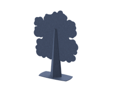 Перегородка "Дуб" 120х40х190