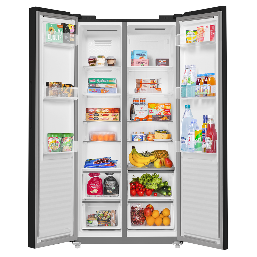 Холодильник с инвертором MAUNFELD MFF191NFB