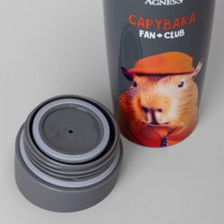 ТЕРМОКРУЖКА AGNESS "CAPYBARA" 360МЛ
