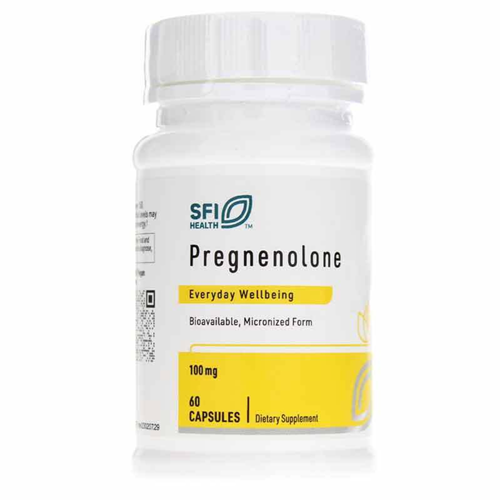 Klaire Labs - Pregnenolone (100 MG) - 60 capsules