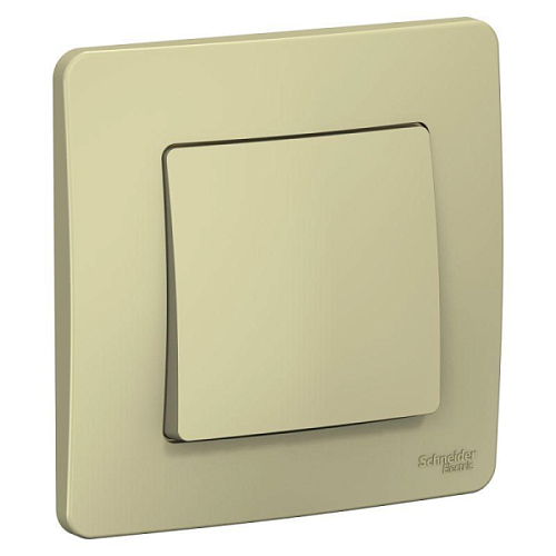 Переключатель проходной 1-кл. СП Blanca 10А IP20 (сх. 6) 250В беж. SchE (шт) Schneider Electric