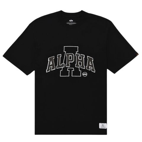 Футболка Alpha Industries UNFRM UNI Tee Black (Черный)