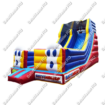 Детский надувной батут-горка "Зайка" 9*4*5.5 м