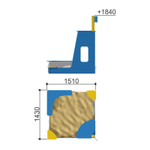 Песочница «Парусник» Romana 109.20.00