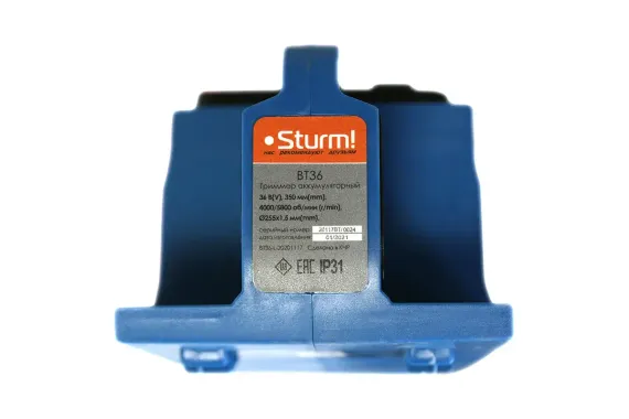 Триммер аккумуляторный Sturm BT36 (без АКБ и ЗУ)