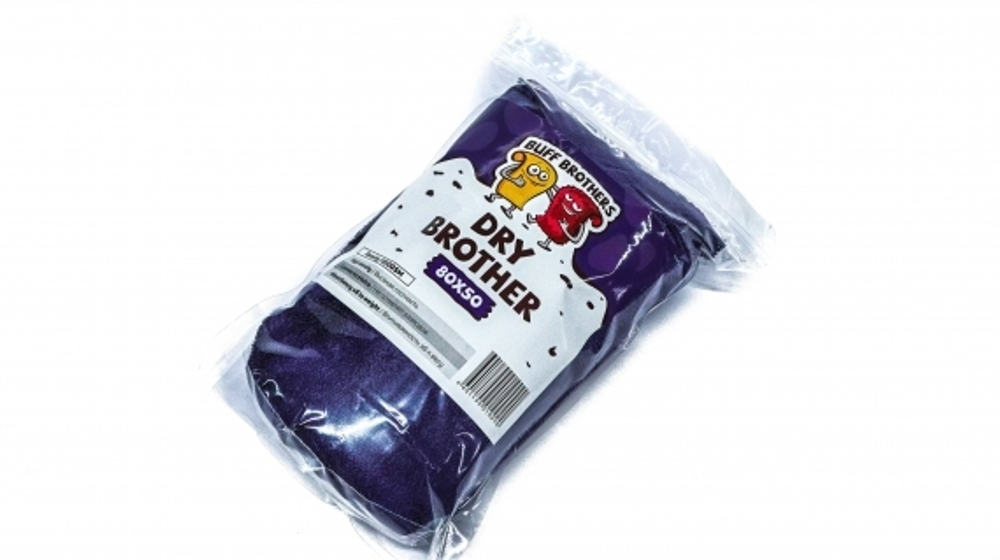 BUFF BROTHERS MEGA DRY BROTHER  DARK BLUE Супер-впитывающая микрофибра для сушки 1300 GSM 80x50