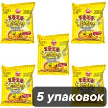 Лапша быстрого приготовления Ottogi Нежный сыр Рамен 111 г, 5 шт