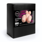 Телесный мастурбатор в форме пышного женского полуторса (Цвет: телесный)