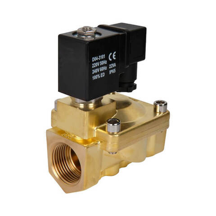 Соленоидный клапан Sanlixin 1 1/2" норм закрытый (SLP1DF02E1J40)