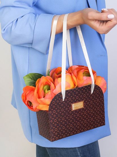 Коробка для цветов складная «Мечтай», 17 x 13 x 7 см