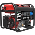 Генератор бензиновый SUNREKA G5500EAX с кожухом Geon 1200 RAL 7031