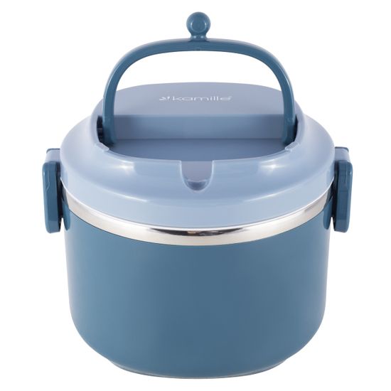 Ланч бокс 1000 мл. Kamille KM 2135 (пластик, нержавеющая сталь)