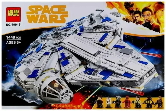 Конструктор Star Wars " Сокол Тысячелетия на Дуге Кесселя", 1449 дет.