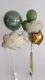 Воздушные шары на выписку мальчика №8869